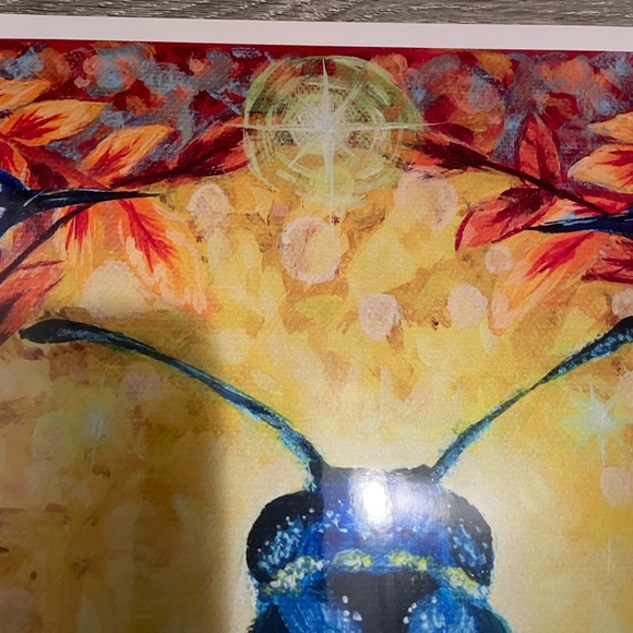 Art print! print of moth and hummingbirds 🖼 - Picture 4 of 9